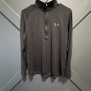 Under Armour Black Long Sleeve Lightweight Pullover